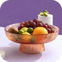 Benefícios de bandejas de frutas de vidro