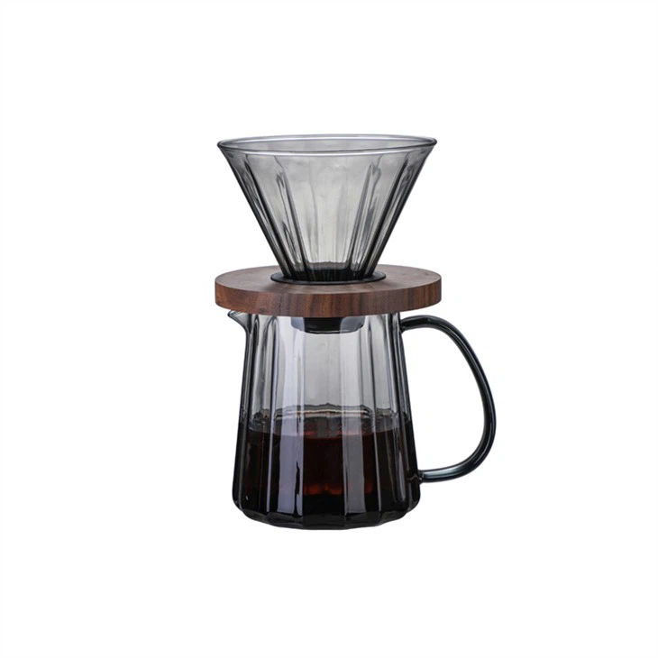 Cafeteira de vidro americana