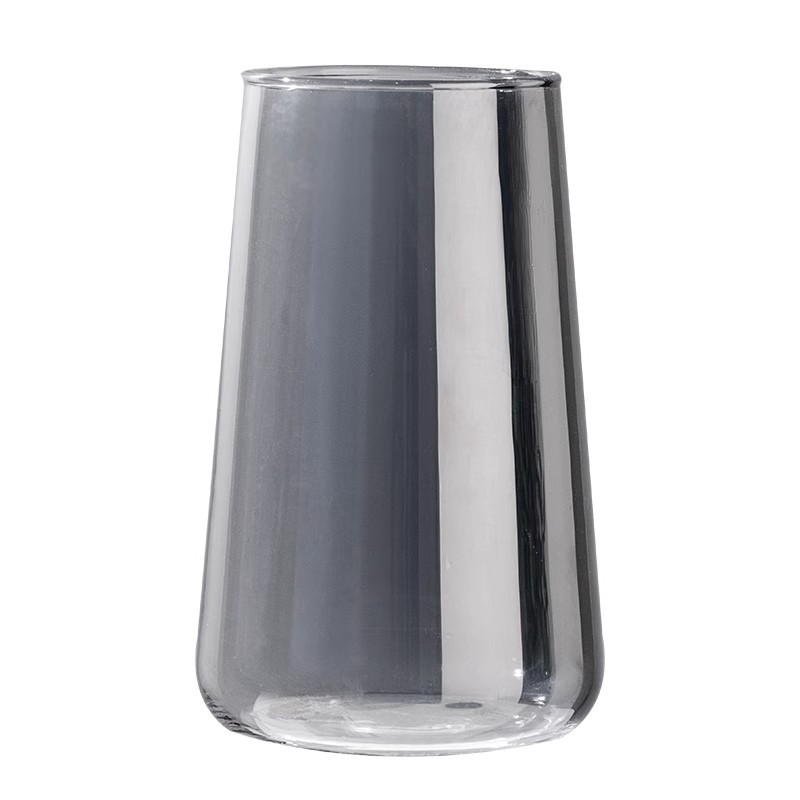Vaso de flores de vidro hidropônico estilo INS