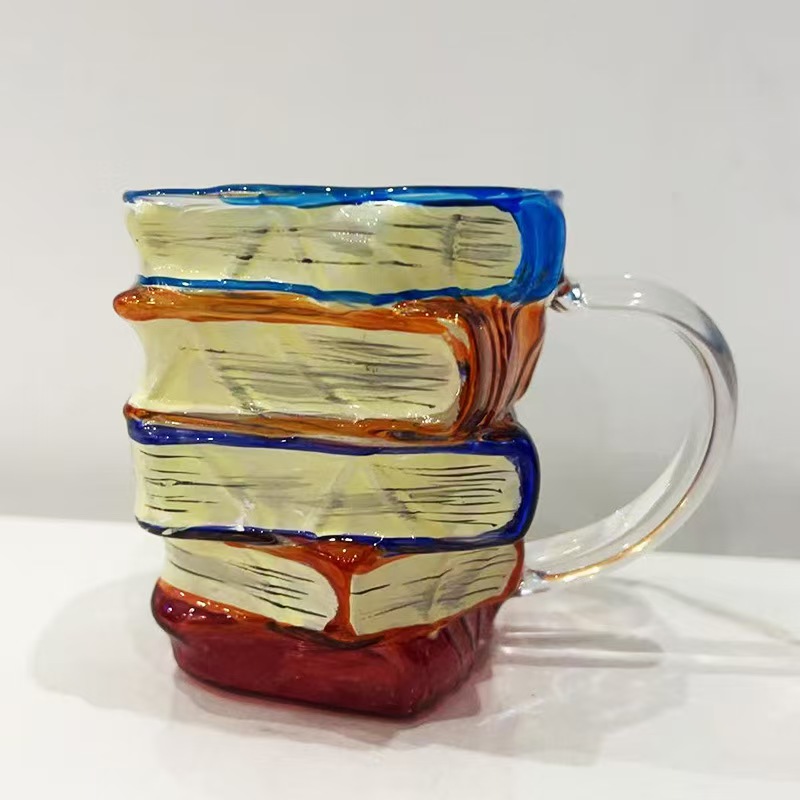 Novo vidro de livro pintado de fronteira transfronteira